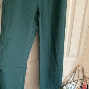 Halara Easy Teal Wide-Leg Pants